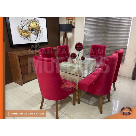 Comedor Roma 6 Sillas