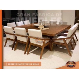 Comedor 12 Sillas Diamante